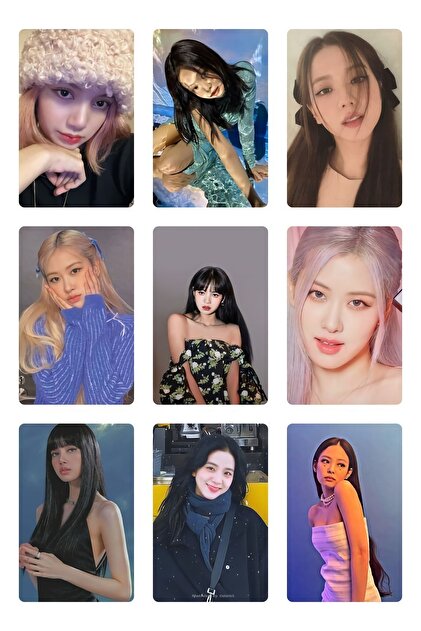 owl bag Black Pink 22 No -kpop- 9 Lu Fotokart Seti - Fiyatı, Yorumları