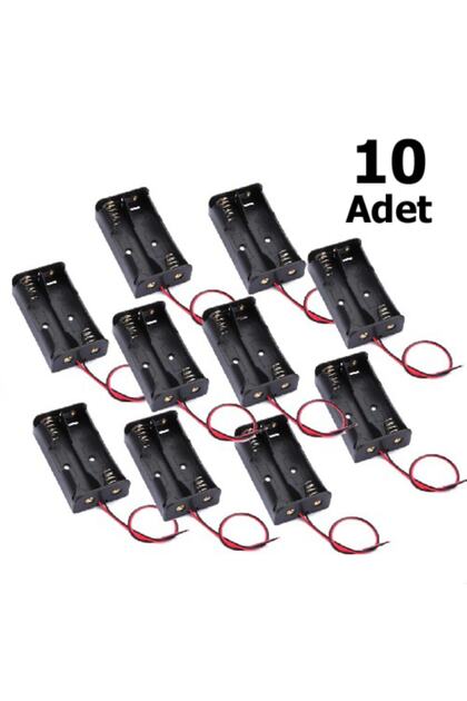 10 Adet, Pil Yuvası, Pil Yatağı, Ikili, Aa Pil Kutusu, Iş Eğitimi, Elektrik Devresi