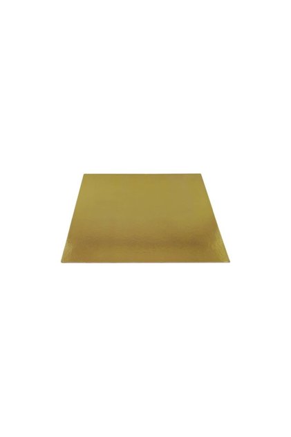 Square Cake Coaster Gold Wipes Thick 30x30 Cm - 10 Pieces