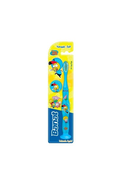 Kral Åžakir Toothbrush Age 5+ Soft (Soft) Vacuum Foot