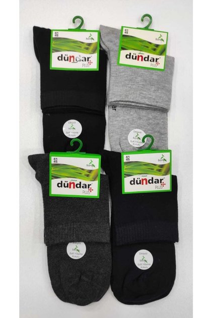 Men's Black Bamboo Short Socks 6 Pieces