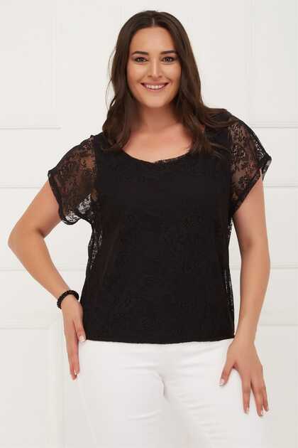بلوزة نسائية-أسود-Bb PRA-236698-984248