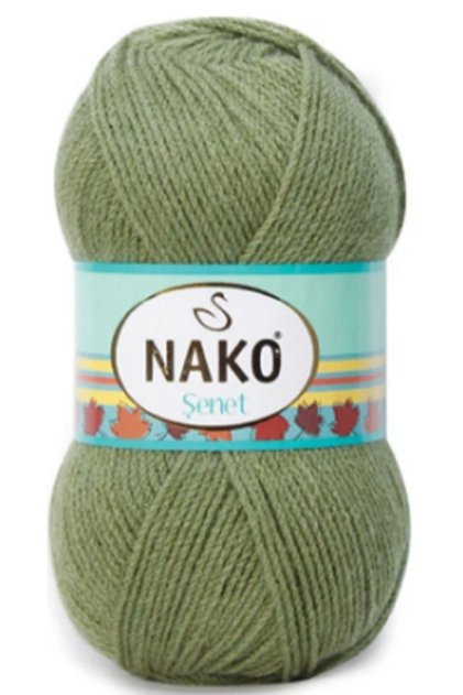 Şenet Askeri Yeşil 4 Adet Color : 268