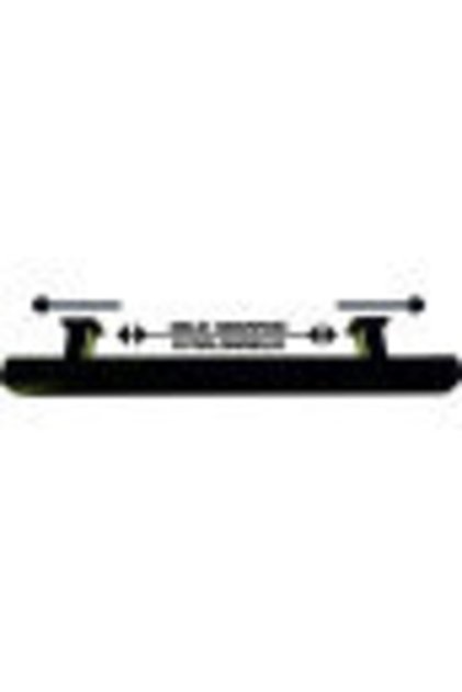 80 cm Hole Spacing Adjustable Steel Door Pull Handle - Black