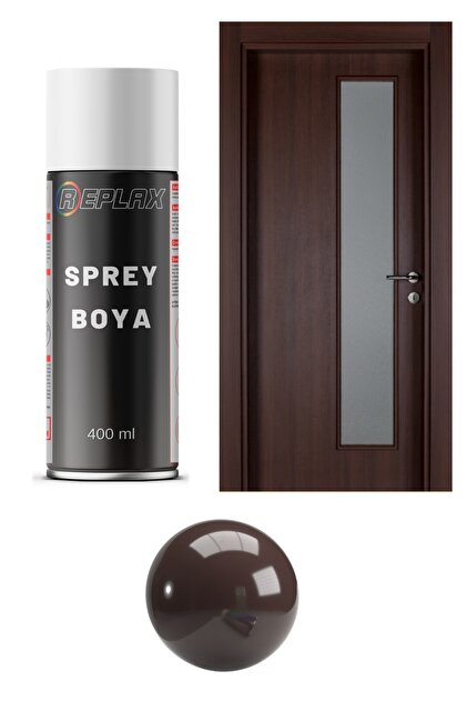 REPLAX Kahverengi Amerikan Kapı Sprey Boyası 400 Ml. - Fiyatı