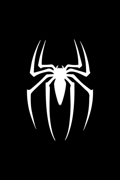 Spider Spider Sticker Motorcycle Helmet Laptop and Auto Sticker 14X9 cm