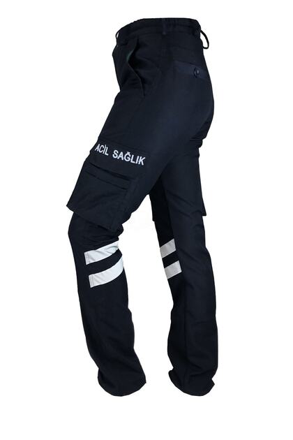 Yeni Acil Sağlık Personeli 4 Mevsim Harman Gabardin Pantalon