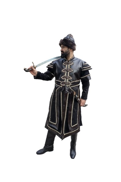 Turgut Alpine Ertugrul Outfit Board Osman Veteran Dress Warrior Costume