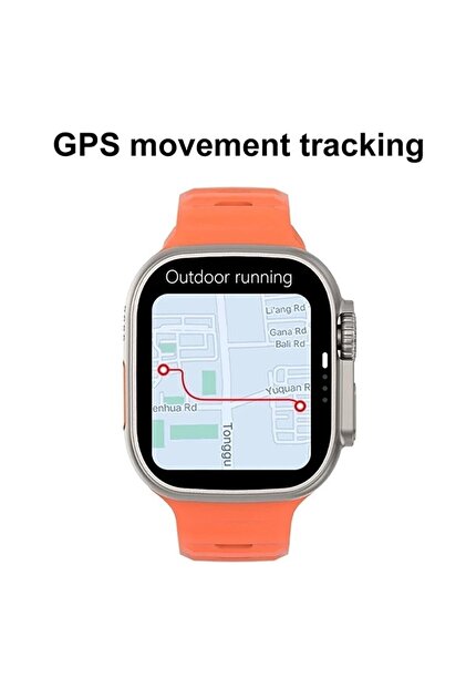 NS Store Watch 8 Dtno 1 Dt8 Ultra 49 Mm Smart Watch 2.05 Inc Ekran