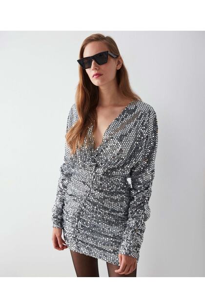 Sequined Mini Dress