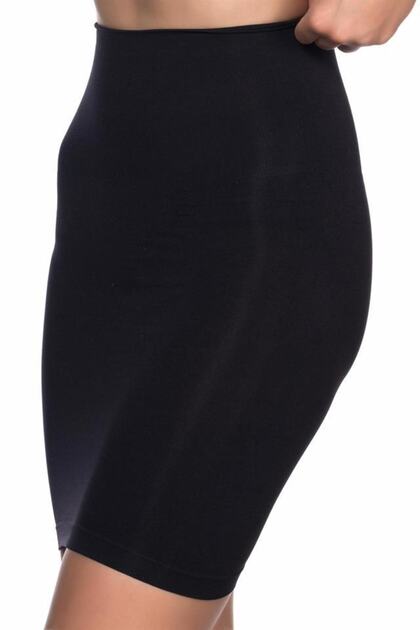 Women's Black Gathering Pantyhose Underskirt Corset