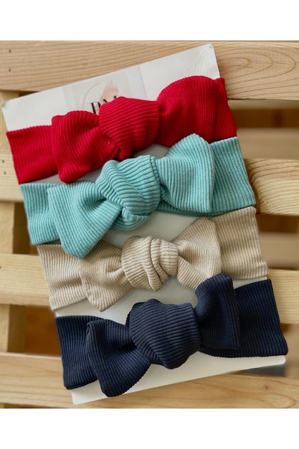 Kız Bebek/çocuk 4'lü Toka/ Bandana Set