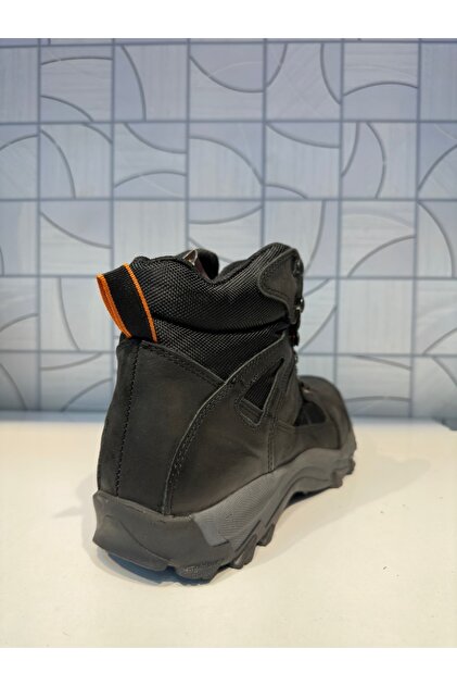 Riccardo Colli 8050 Siyah Erkek Hakiki Deri Su Geçirmez Waterproof