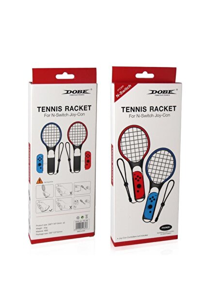 Dobe Nintendo Switch Tenis Raket Set Mario Tennis Için 2li Raket