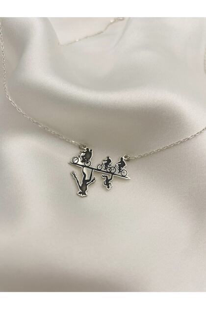 N!da Jewelry 925 Ayar Gümüş Stranger Things Kolye - Fiyatı, Yorumları