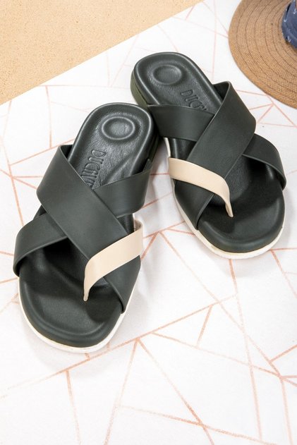 Estate Genuine Leather Men's Slippers, Genuine Leather Slippers, Orthopedic Sole Slippers, Rubber Sole Slippers