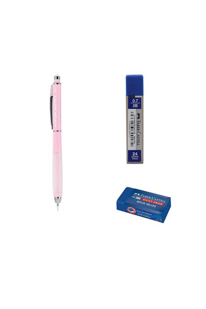Iq Plus Set Pastel Colors Pink 0.7 Nib Versatil Pen