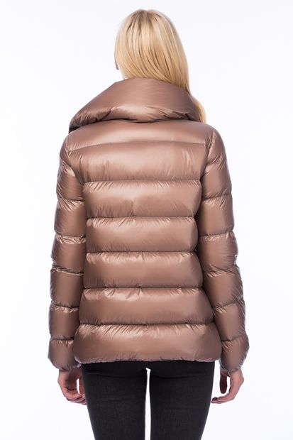 Moncler Kadın Salix Gıubotto Açık Kahverengi Mont 46997-49 53052 - 5