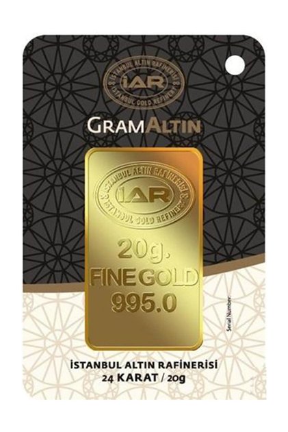 20 gr IAR Külçe Gram Altın HRM2813