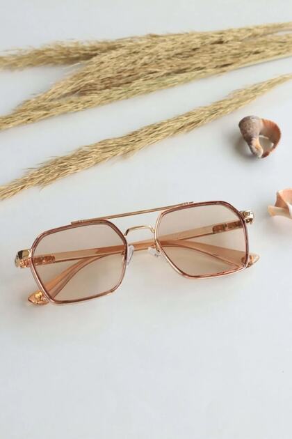 Sunglasses Honey Square Rectangular Vintage-retro Unisex Sunglasses