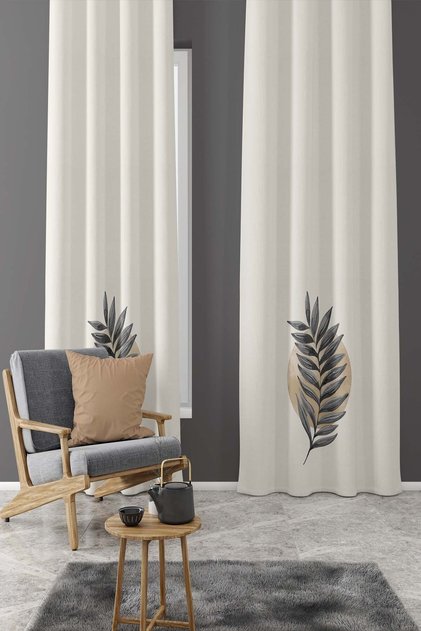 Decorative Background Curtain with Drawstring and Extra Foam, Single Wing 140*280 cm - Opal
