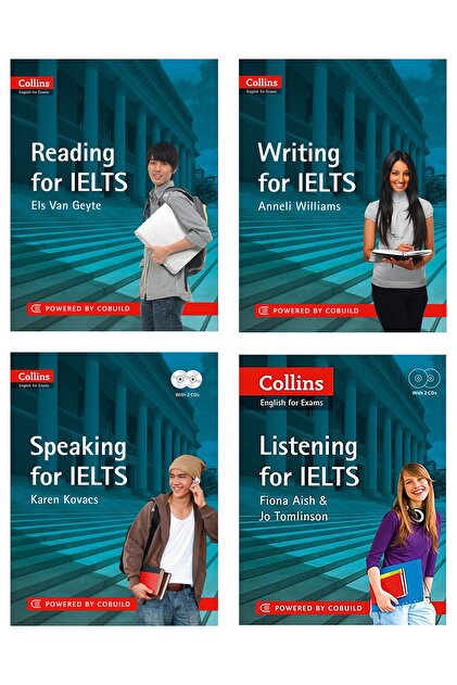 Collins IELTSシリーズ 4冊セット（最新版・全新未使用） Kişisel Yayınlar Collins English For Exams - Reading - Writing