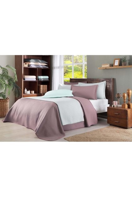 Single Bedspread Alessa Gray