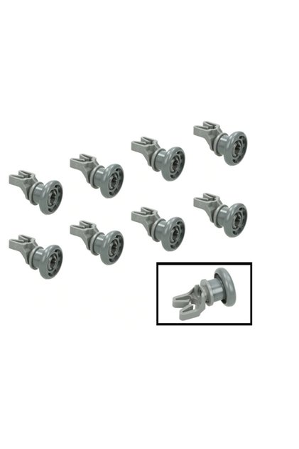 Bulaşık Makinesi Üst Sepet Tekerlek Set -beko-altus 10 Ad