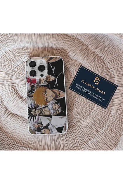 iPhone 11 Compatible Bleach Anime Design Transparent Case