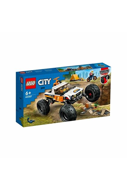 LEGO 60387 City - 4x4 Arazi Aracı Maceraları 252 Parça +6 Yaş