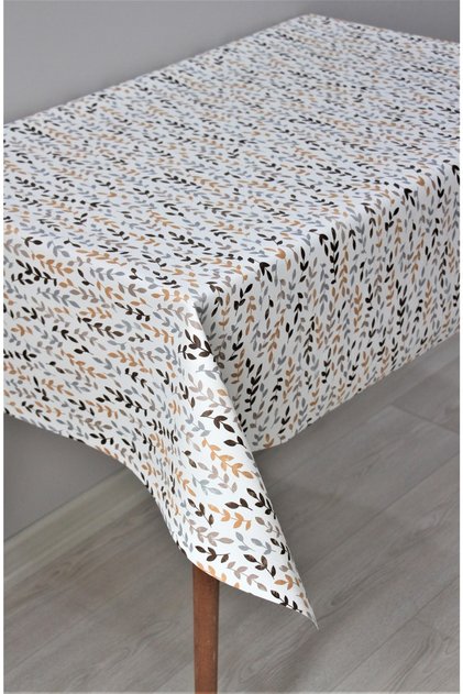 Fiber Lined Wipeable PVC Oilcloth Tablecloth 1181-1renklidallar