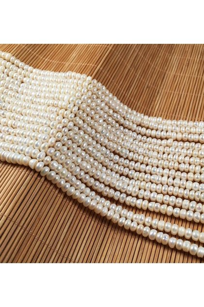 Pearl Cut Baroque Natural Pearl 6*7 Mm Natural Stone
