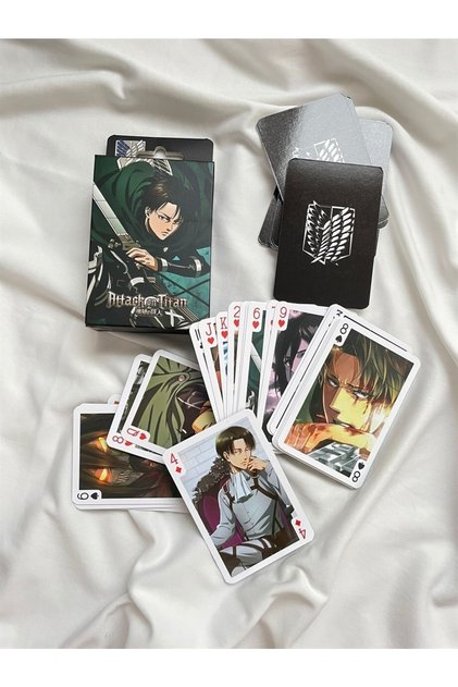 Attack On Titan Game Card