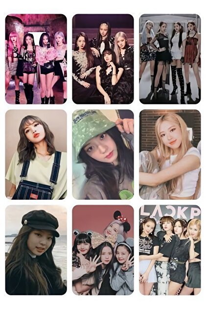 owl bag Black Pink 30 No -kpop- 9 Lu Fotokart Seti - Fiyatı, Yorumları