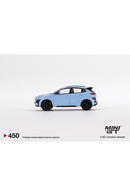 mini gt Hyundai Kona N 1/64 Ölçek Diecast Metal Model Araba