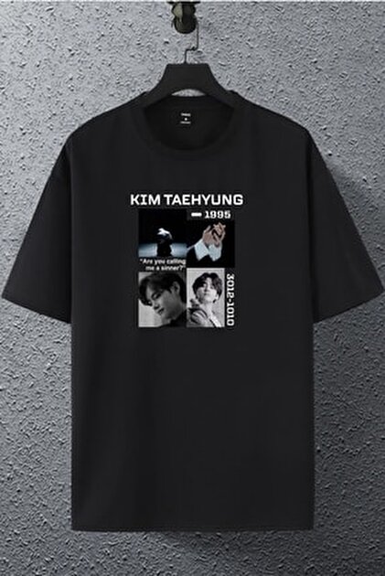 macklin Unisex Kadın Erkek Jeon Jungkook Bts Baskılı Oversize T
