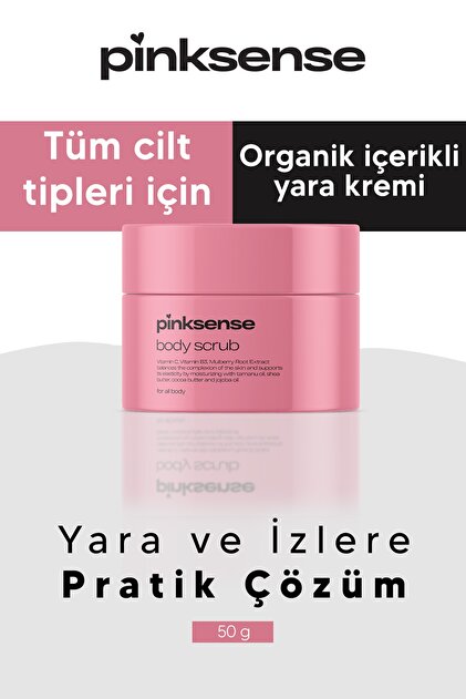 Pinksense Batık & Çilek Bacak Onarıcı, Leke, Yara Izi Karşıtı