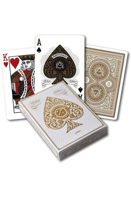 Theory11 Artisan White Beyaz Cardistry Oyun Kağıdı Kartları