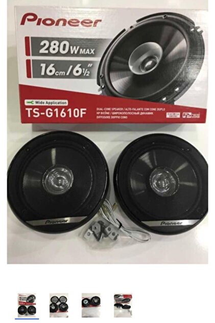 Pioneer Pıoneer 16 Cm Hoparlör Ciftti 560wat 80rms Iki Adet