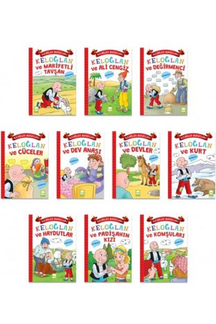 Keloğlan Masalları, Meslekleri Öğreniyorum, Ezop Masalları Seti (30 Books)