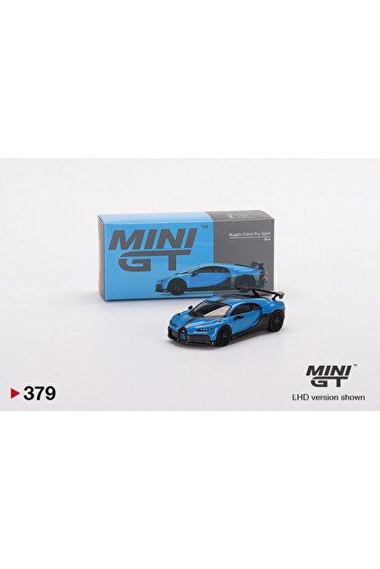 mini gt Bugatti Chiron Pur Sport 1/64 Ölçek Diecast Metal Model