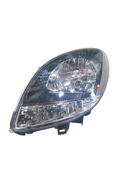 Renault Kango, 2 Ön Far Lambası Sol Komple 7701062426 Siyah