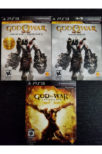 God Of War Collection Serisi - 3 Oyunlu Paket Ps3 Oyunu