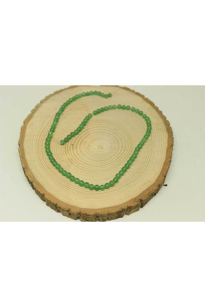 Aventurine Stone Half String 4mm (18cm Long)
