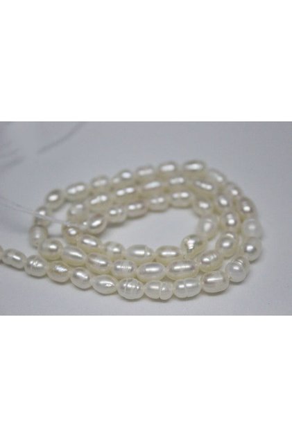 Pearl Half String 6mm (18cm Long)