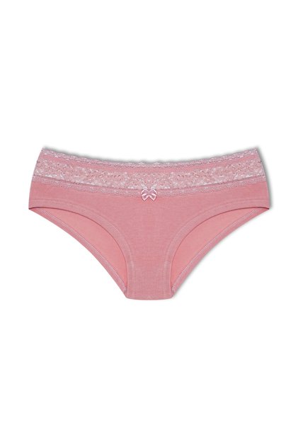 Cotton Lace Waist Hipster Women's Boxer Briefs