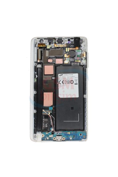 GSMteknoloji Orjinal Samsung Galaxy Note 4 Edge Beyaz Lcd Ekran - 1