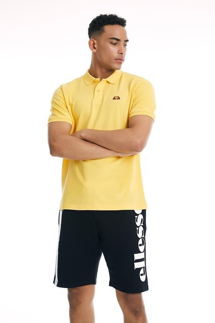 Tricou polo galben pentru bărbați EM022-YL