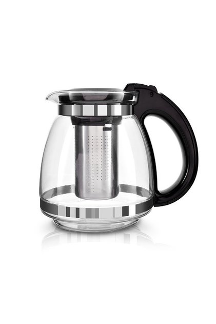 Süzgeçli Cam Demlik-çaycı Çaydanlık Üzeri Tek Demlik-1500 Ml-syh