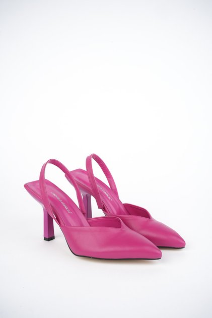 Back Strap Heeled Women's Shoes